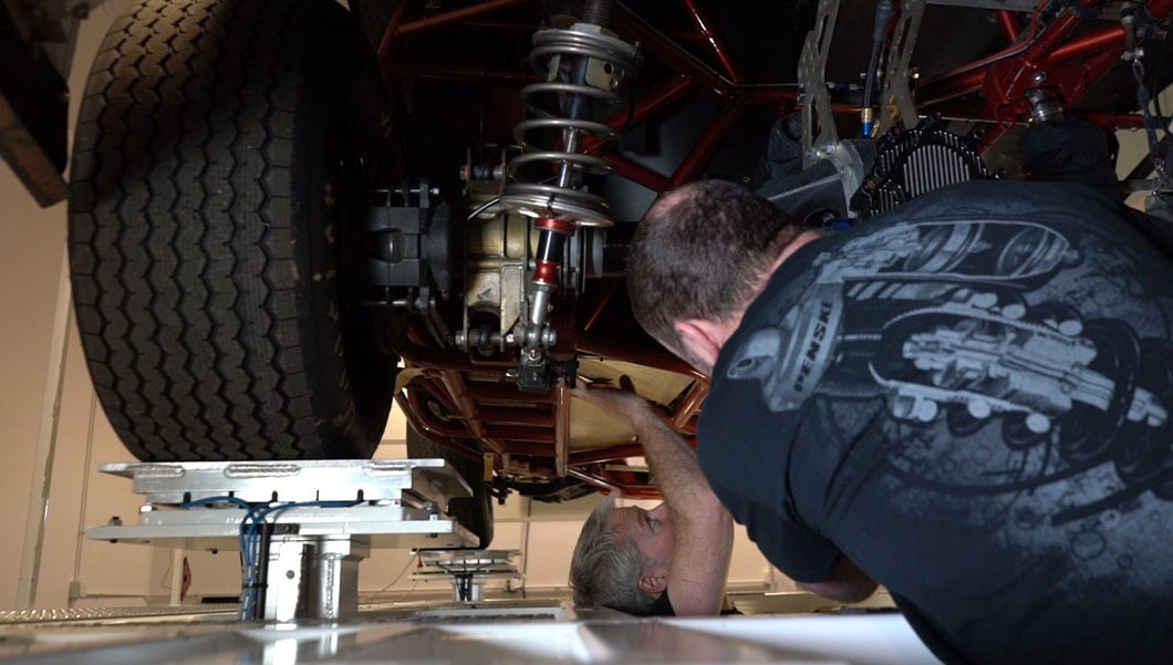Pull Down Rig Services Penske Racing Shocks